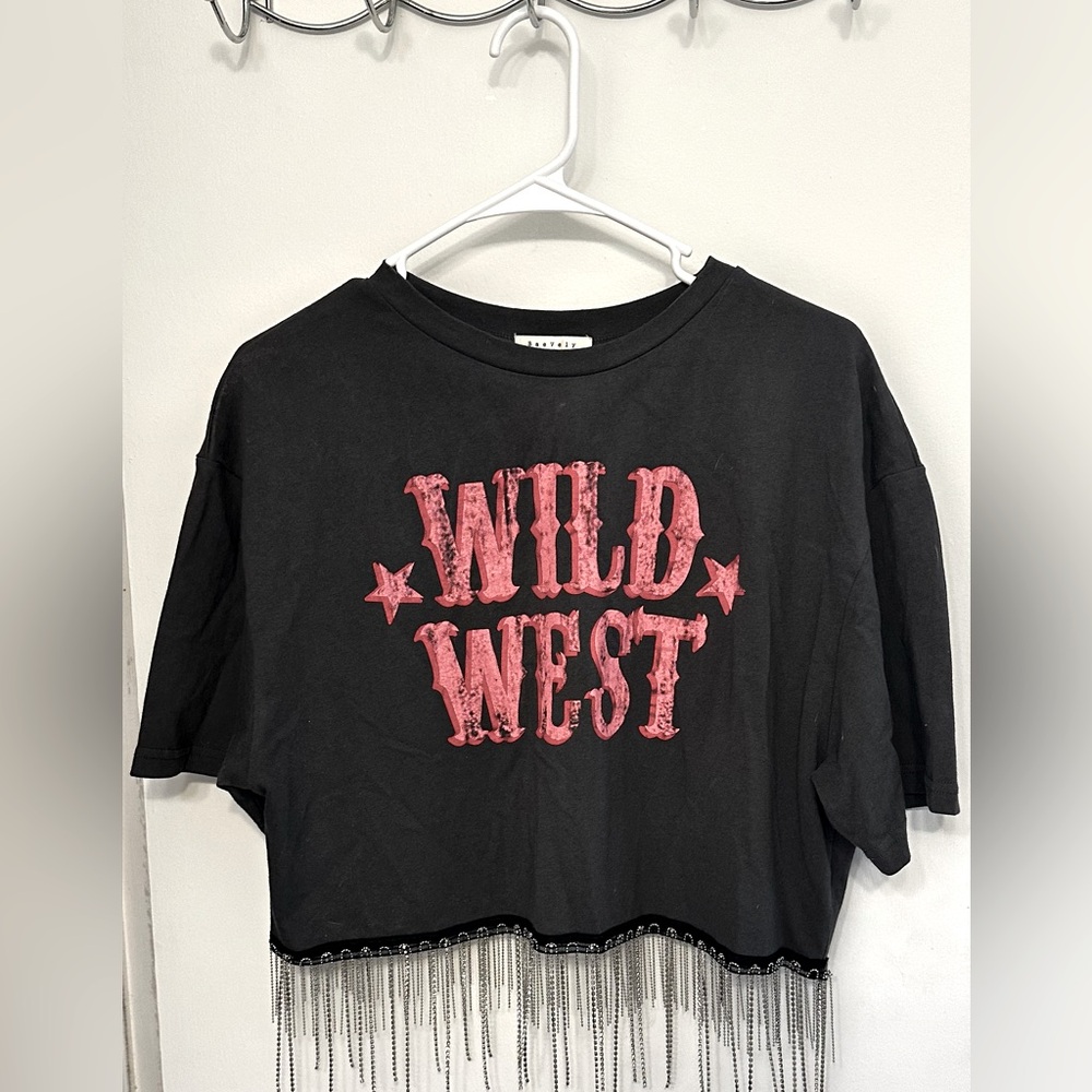 Cute festival or concert crop top